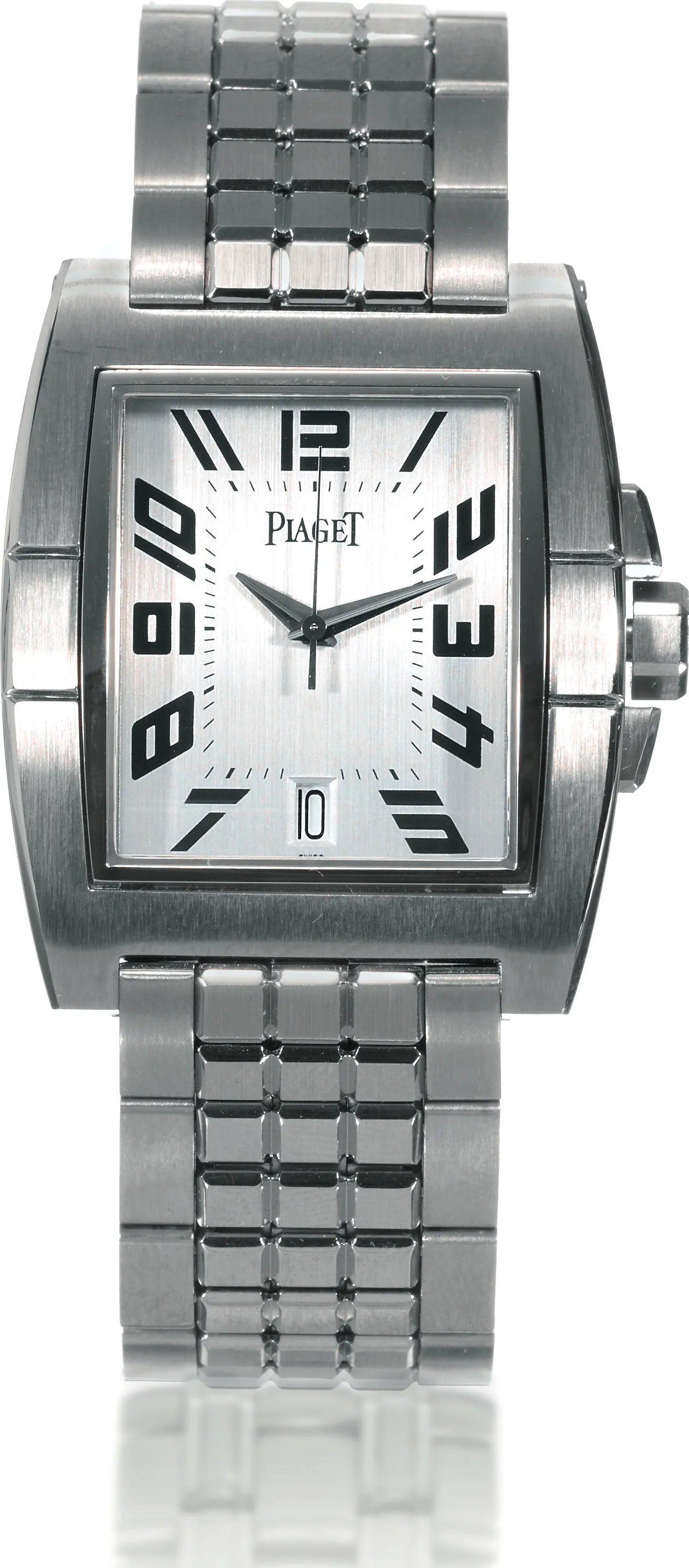 Piaget Upstream 27050 40mm Stainless steel Brushed silver