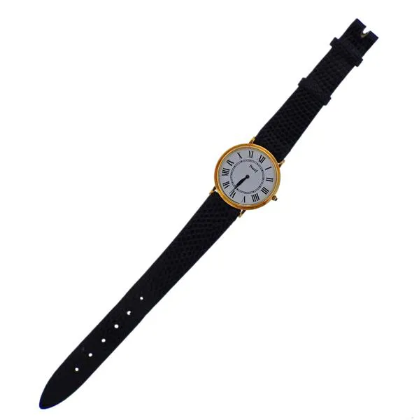 Piaget 9021 31mm Yellow gold White