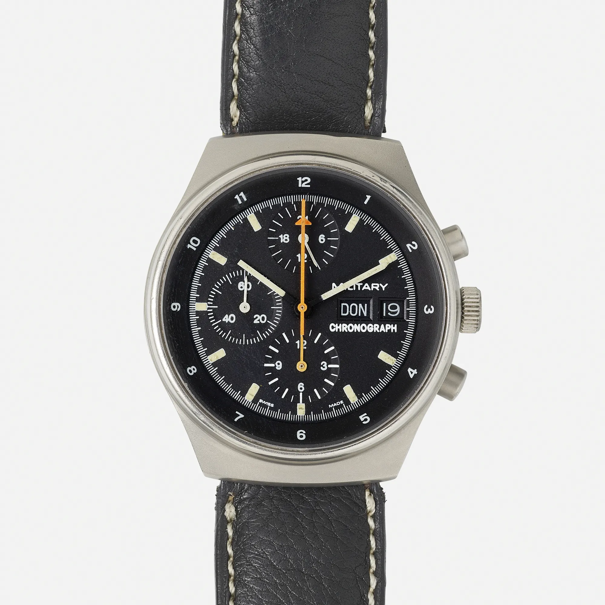 Porsche Design Military Chronograph 40.5mm Stainless steel Black