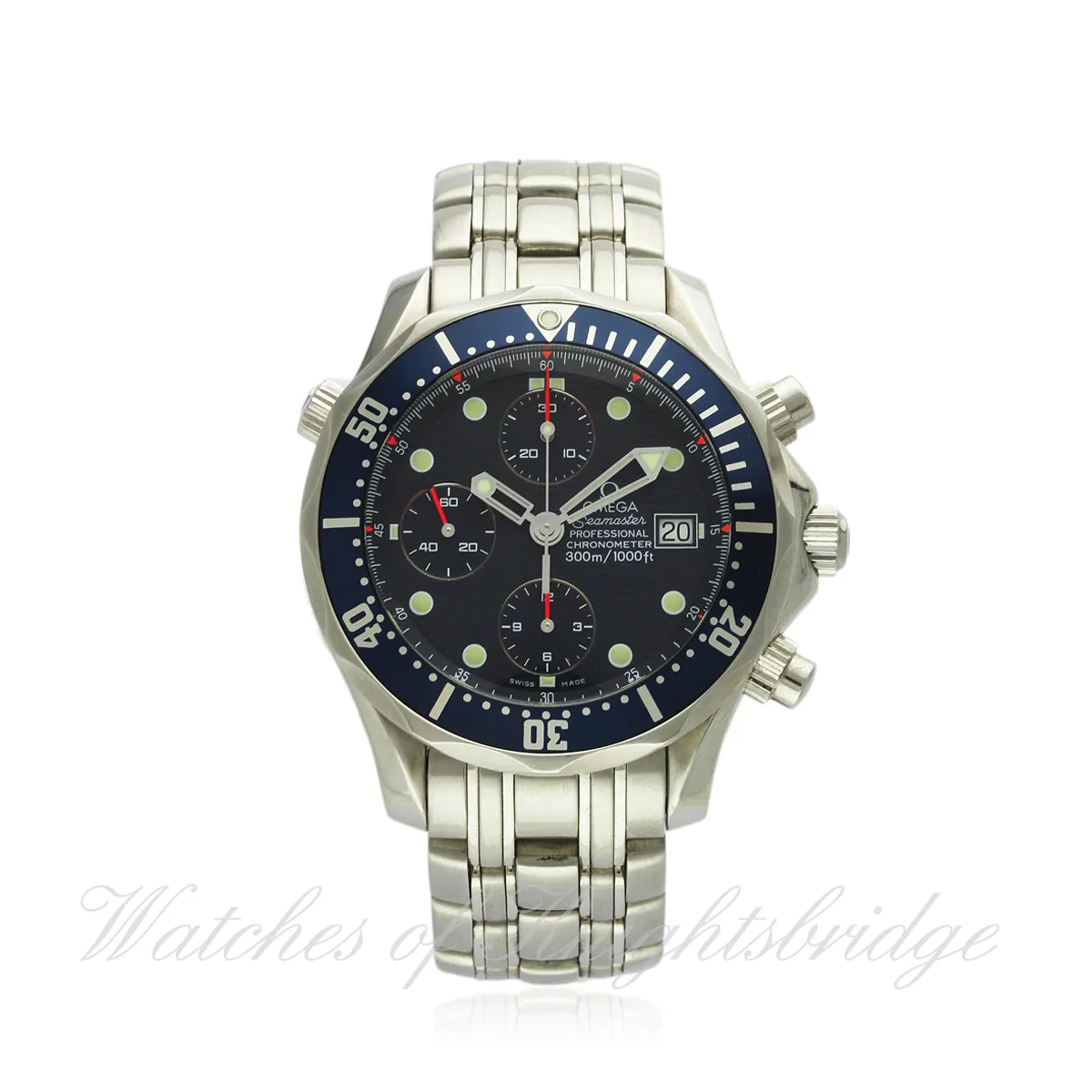 Omega Seamaster Diver 300M 2599.80.00 41.5mm Stainless steel Blue