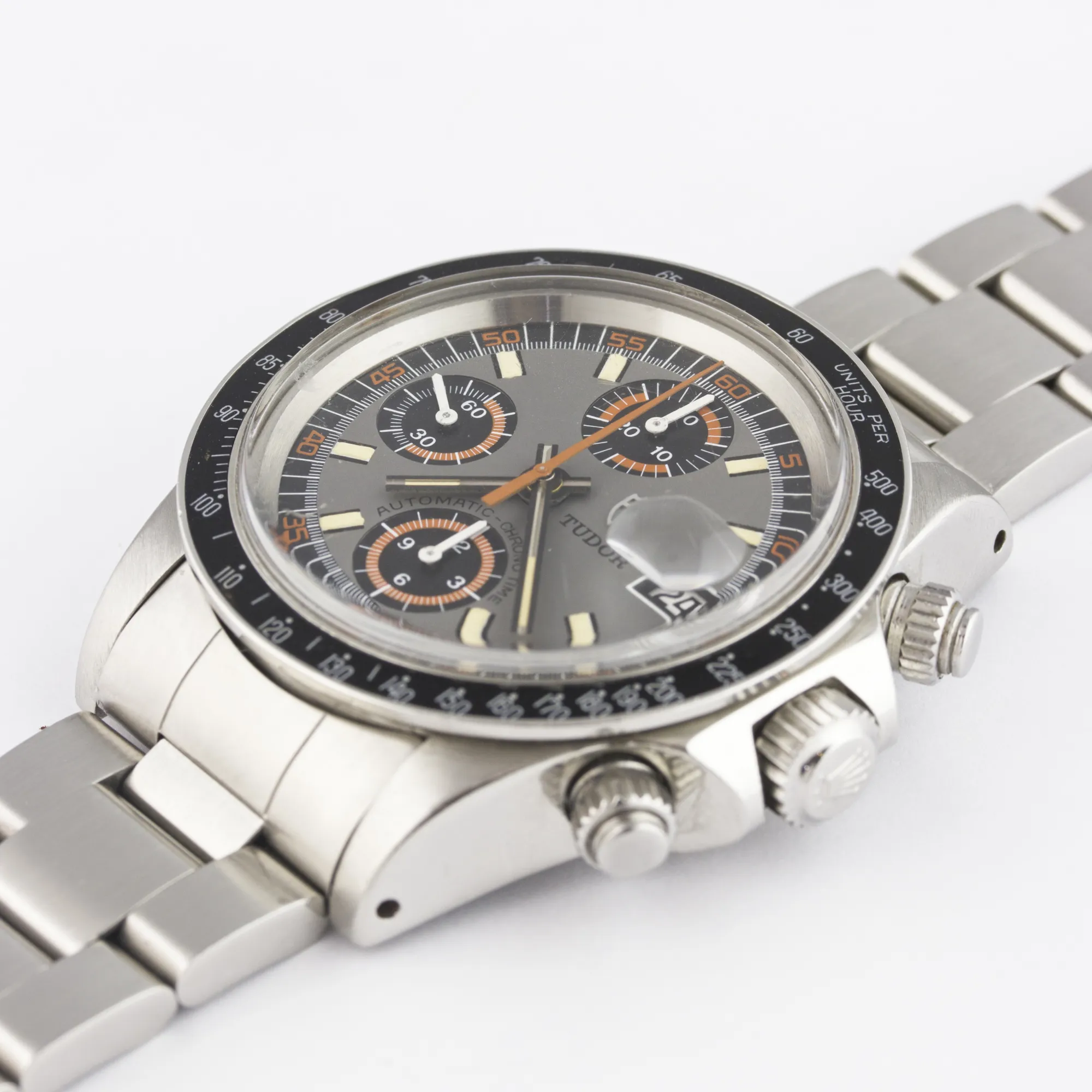 Tudor 94200 40mm Stainless steel Black and grey 3