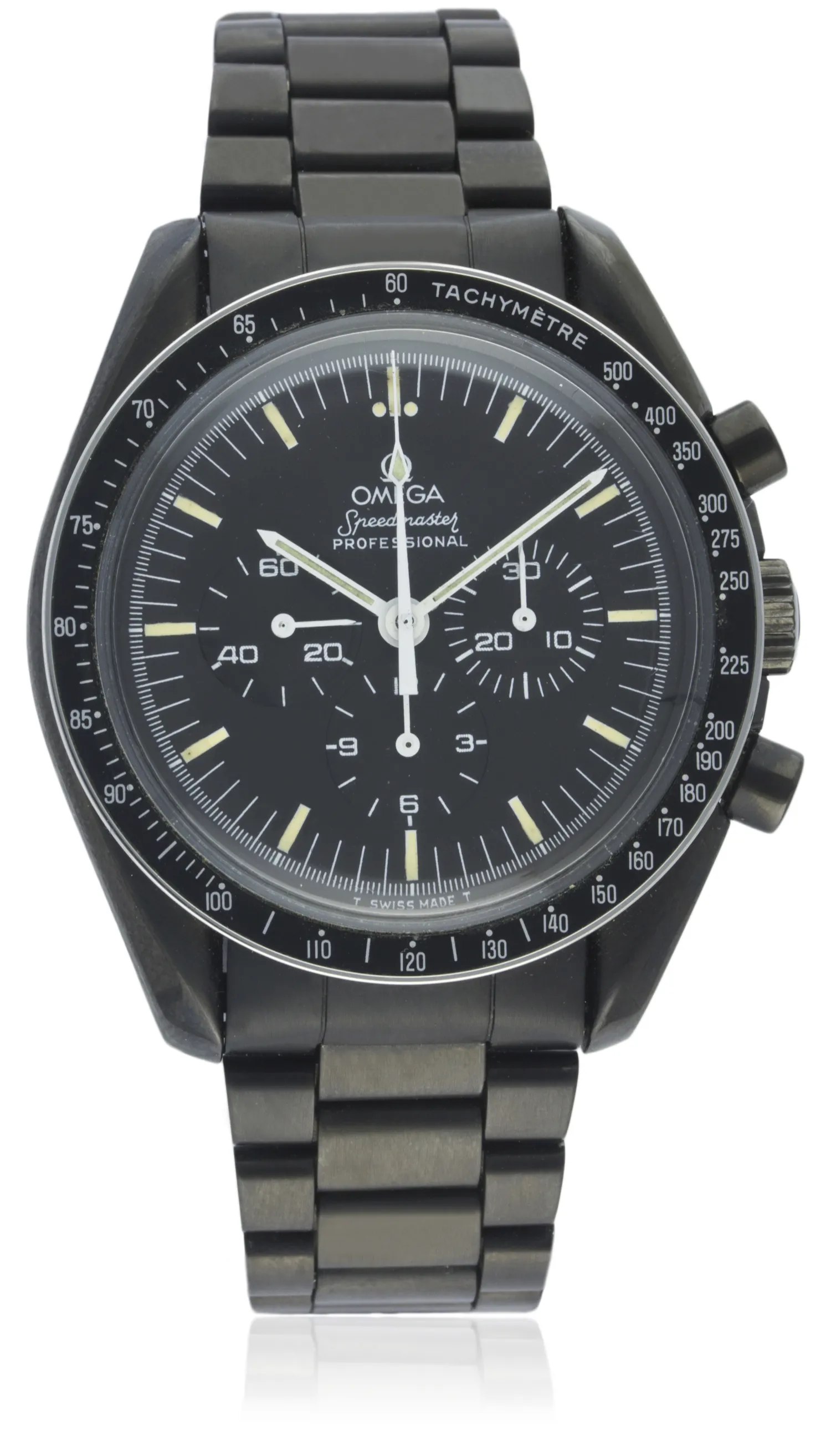 Omega ST 145.022 42mm Pvd-coated stainless steel Black
