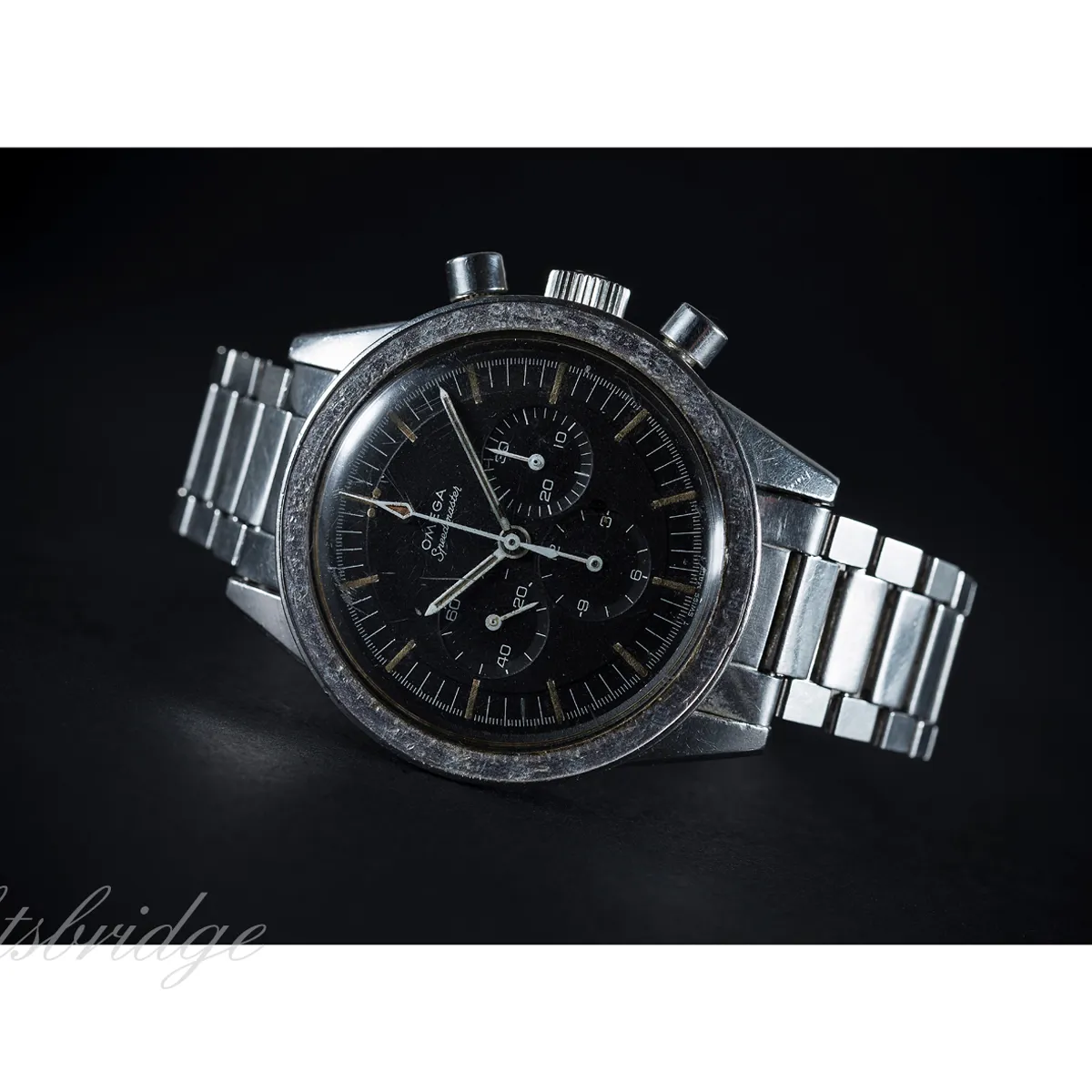 Omega Speedmaster ST 105.003-65 40mm Stainless steel Black 1