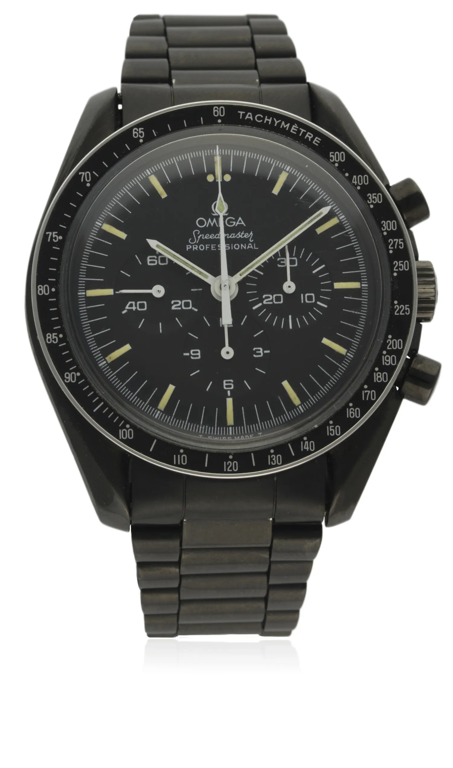 Omega Speedmaster Moon watch ST 145.022 42mm Stainless steel Black
