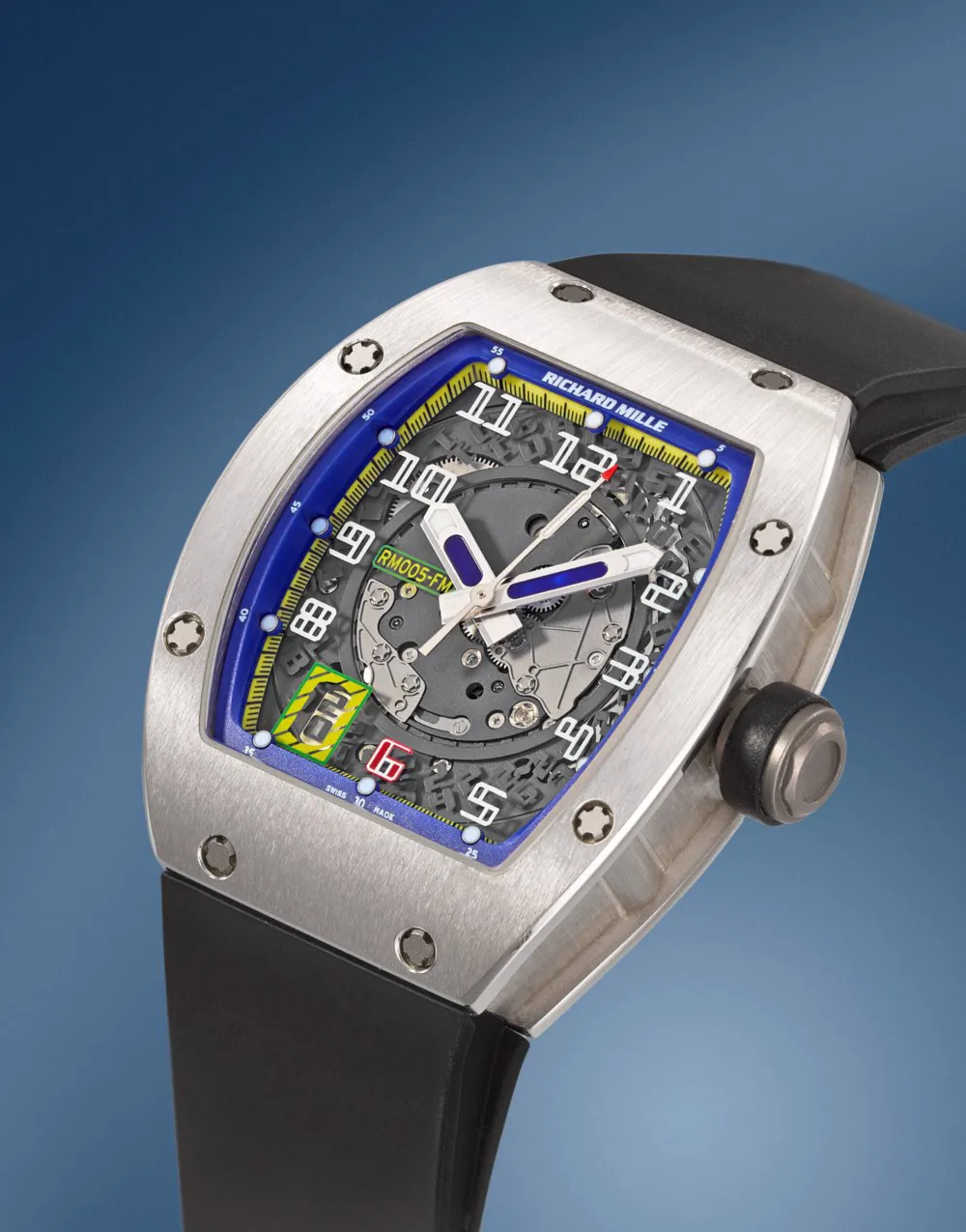 Richard Mille RM 005 RM005-F.MASSA 38mm Platinum Skeletonized