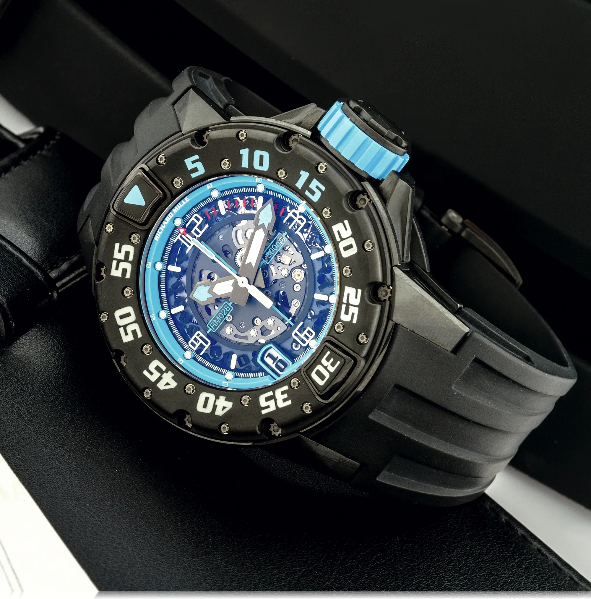 Richard Mille RM 028 47mm Titanium Blue