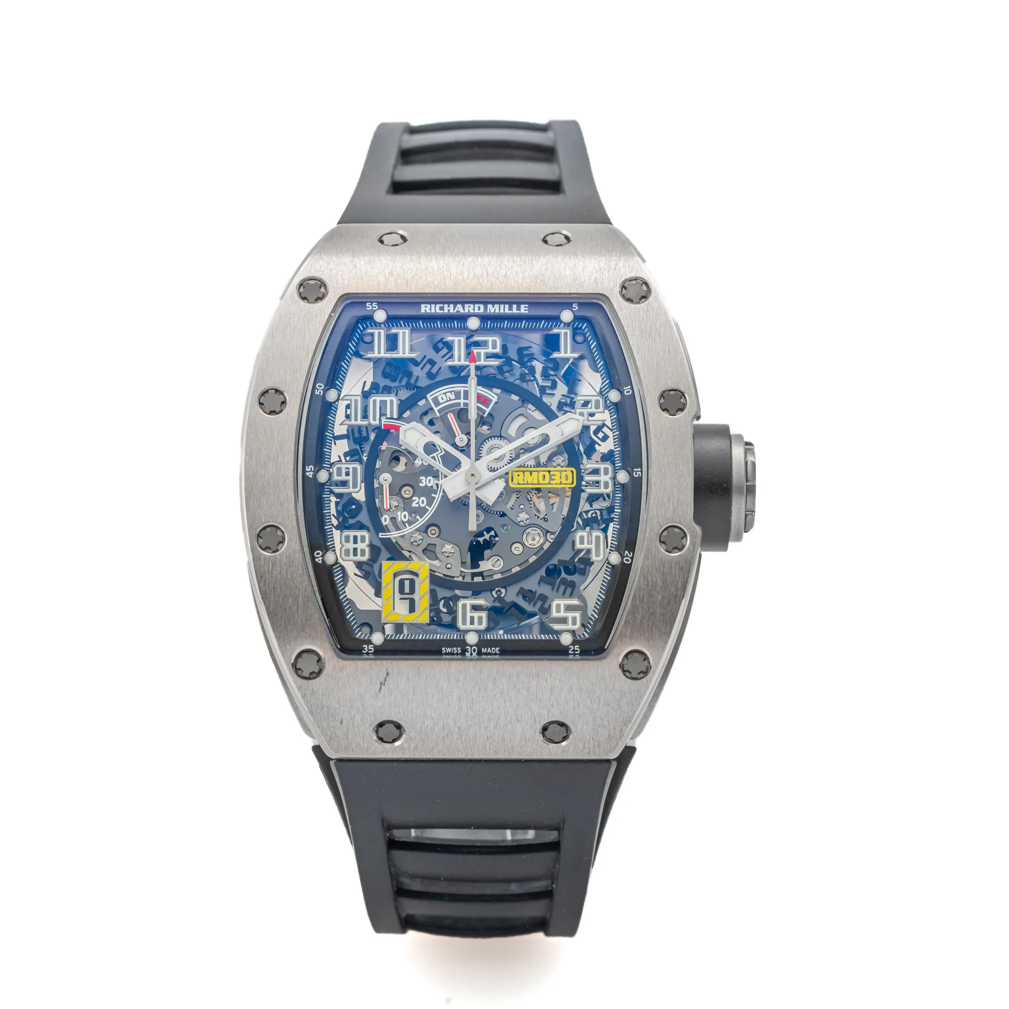 Richard Mille RM 030 RM 030 43mm White gold Skeletonized