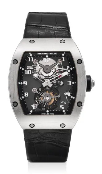 Richard Mille RM 002 45mm White gold Skeletonized