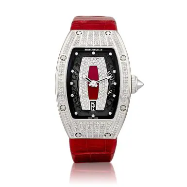 Richard Mille RM 067 RM 007 31mm White gold Semi-skeletonized