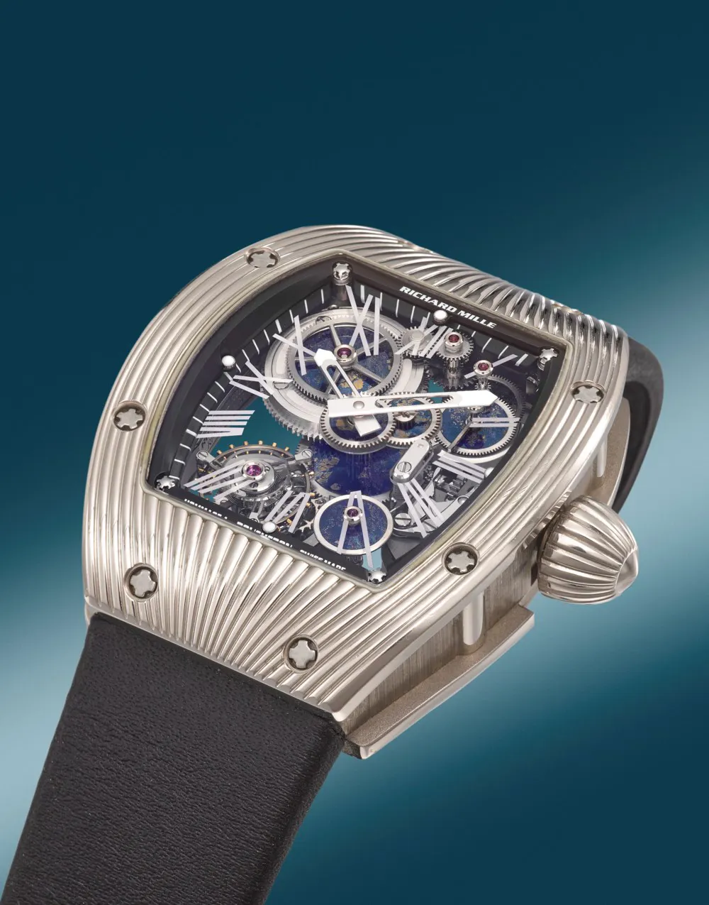 Richard Mille RM 018 RM018 AI WG 39mm White gold Skeletonized 1