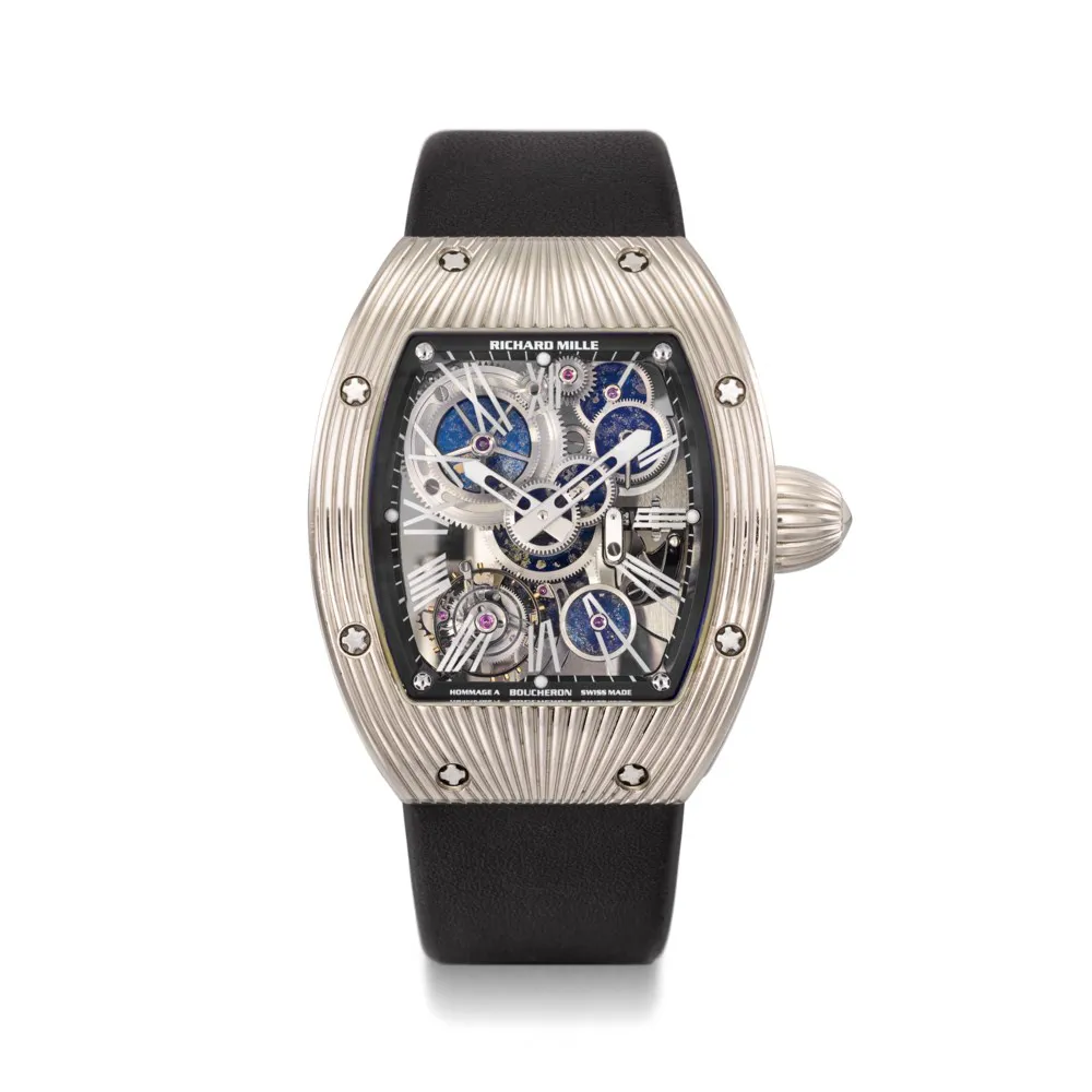 Richard Mille RM 018 RM018 AI WG 39mm White gold Skeletonized 3