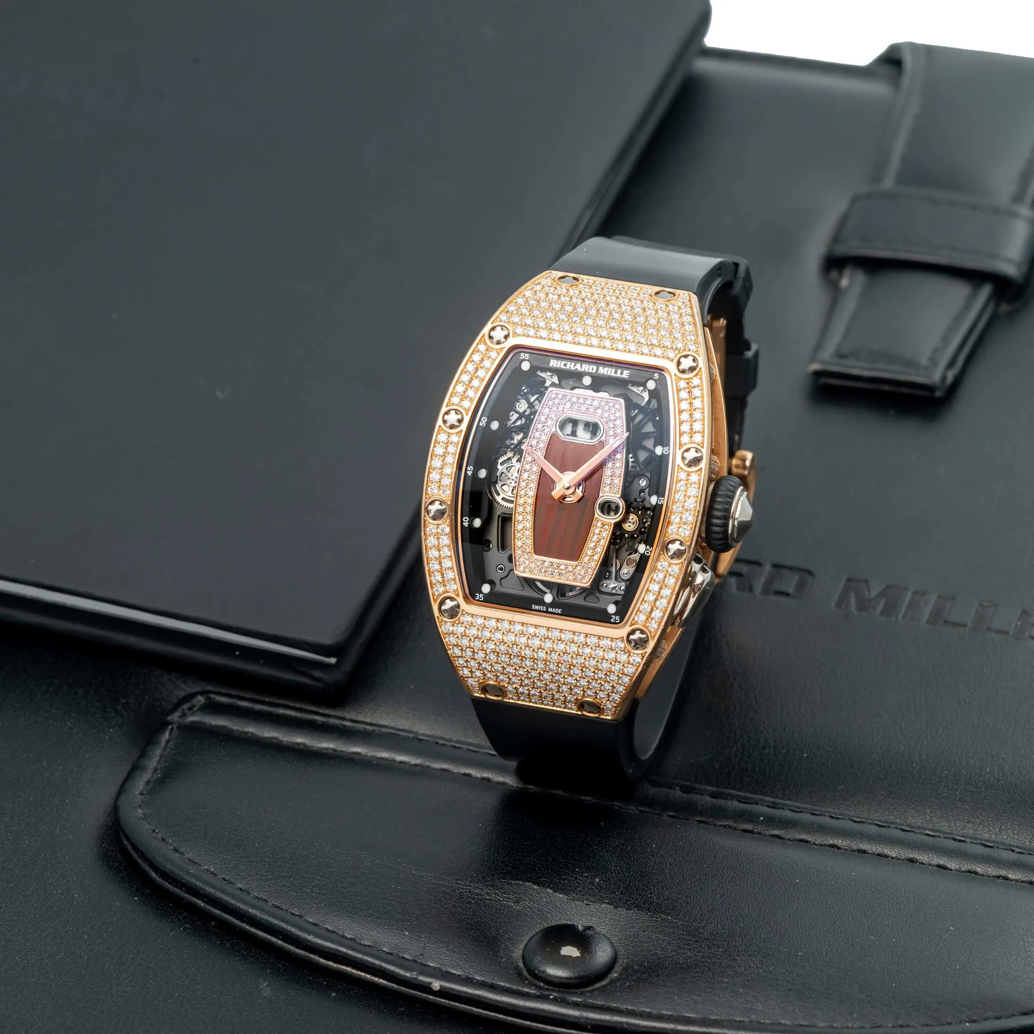 Richard Mille RM 037 RM 037 34mm Rose gold Skeletonized