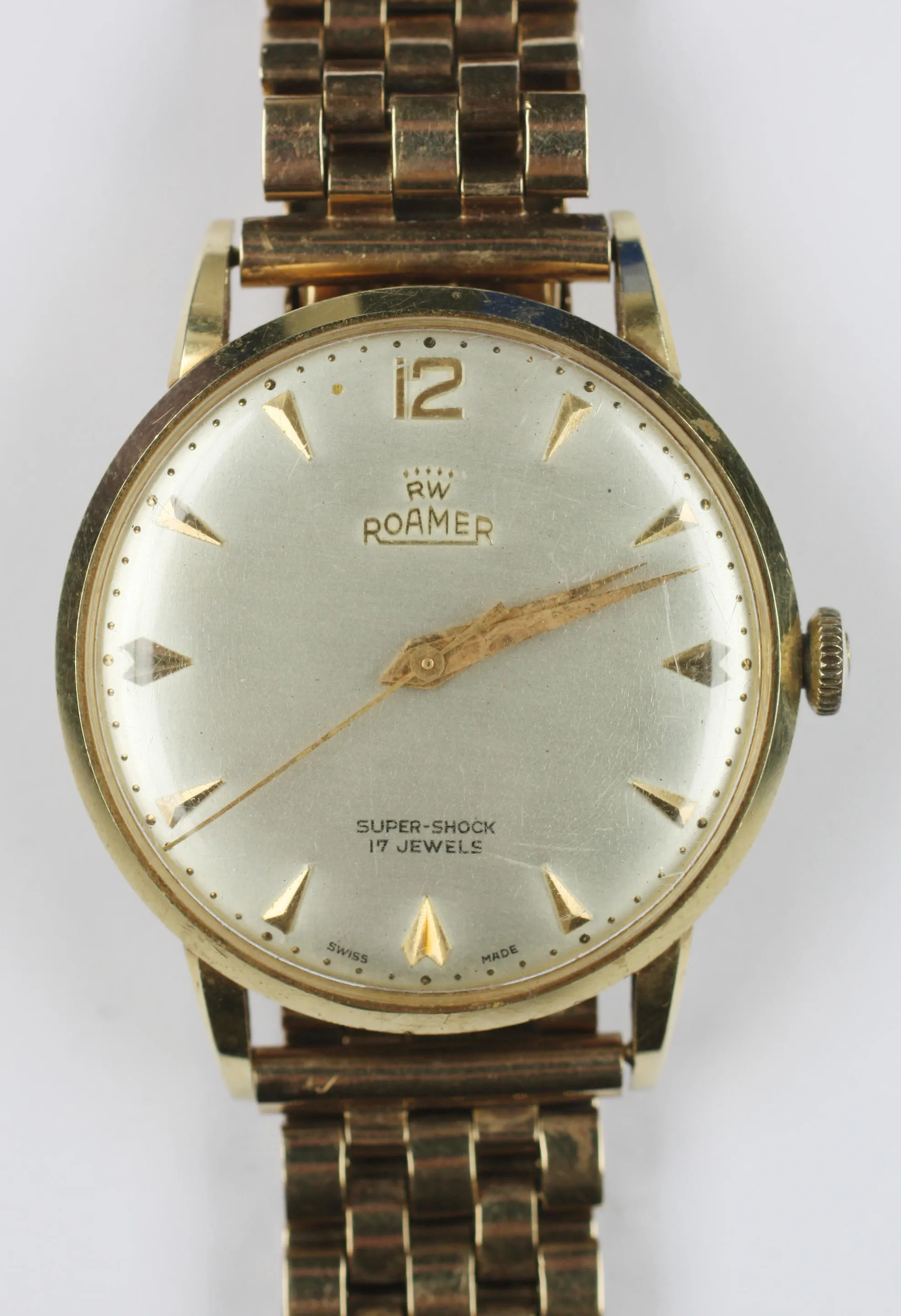 Roamer Yellow gold Silver