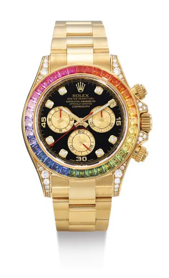 Rolex Daytona 116598 40mm Yellow gold Black