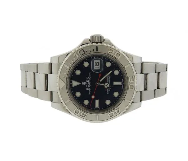 Rolex Yacht-Master 116622 40mm Platinum and Stainless steel Blue