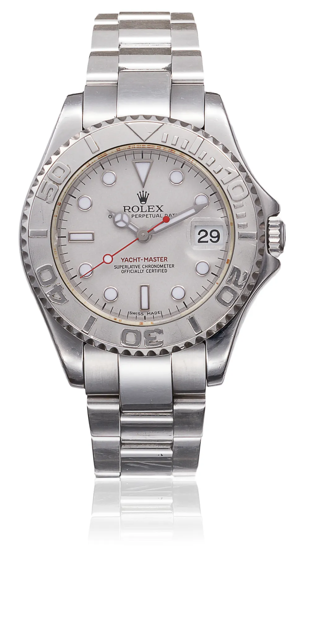 Rolex Yacht-Master 168622 35mm Stainless steel Silver