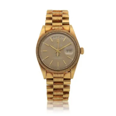 Rolex Day-Date 36 1811 36mm Yellow gold Brown