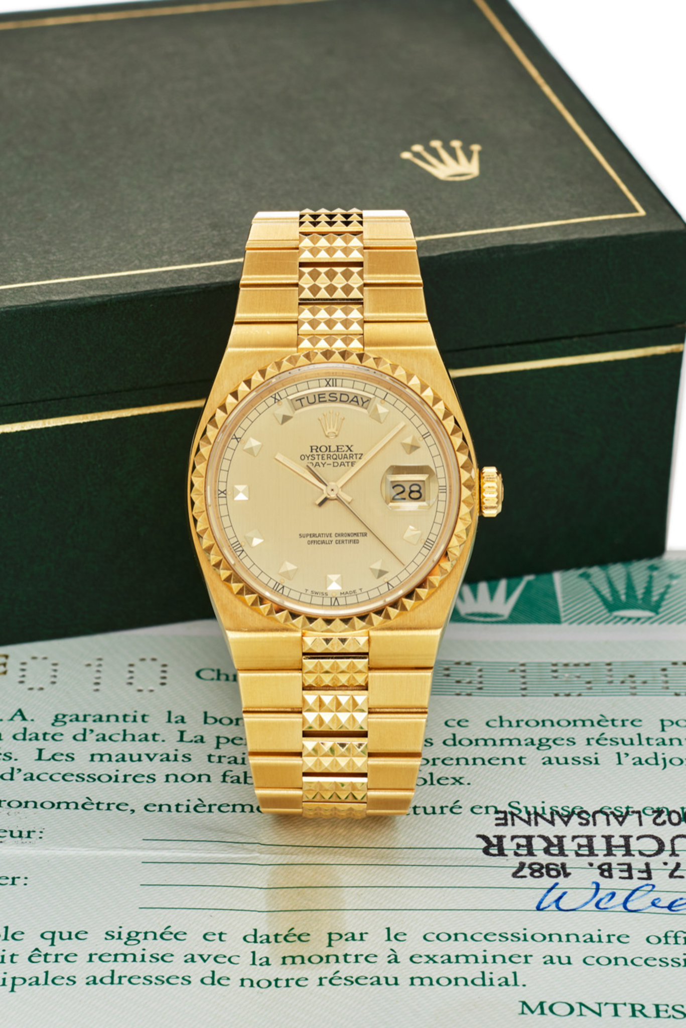 Rolex Day-Date 19028 1985 Hong Kong | Important Modern Rolex Day-Date 19028 1985 Hong Kong | Important Modern