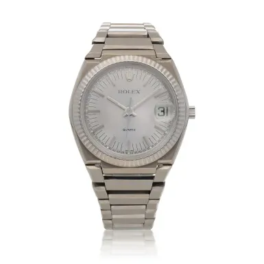 Rolex 5100 39mm White gold Silver