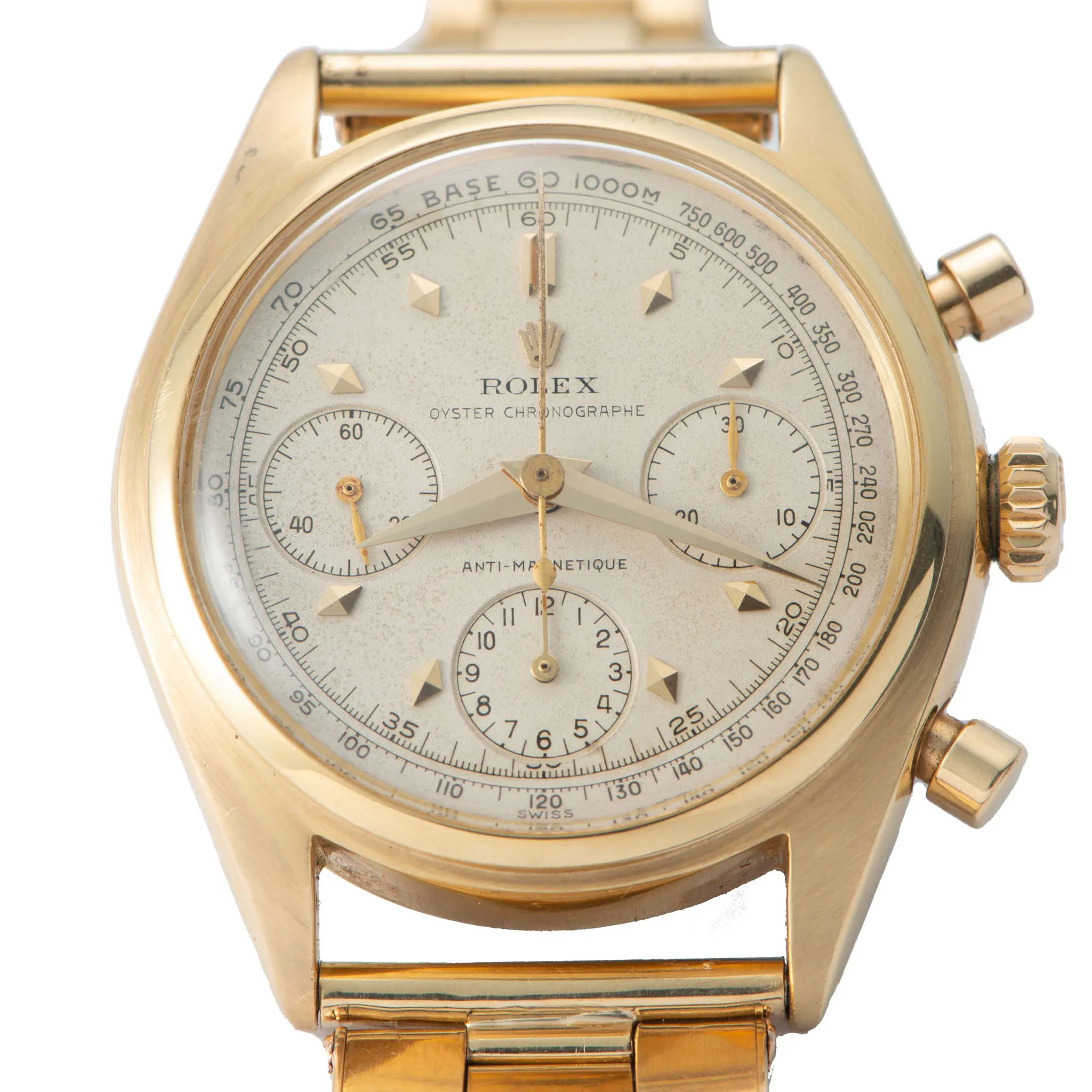 Rolex 6034 37mm Yellow gold White