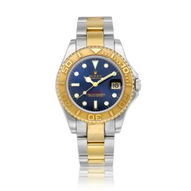 Rolex Yacht-Master 68623 35mm Yellow gold Blue