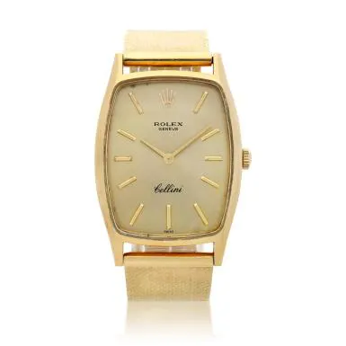 Rolex Cellini 3807 38mm Yellow gold Champagne