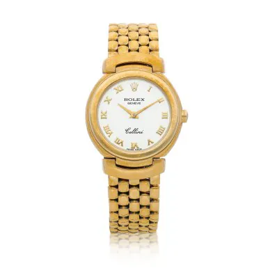 Rolex Cellini 6621 27mm Yellow gold White