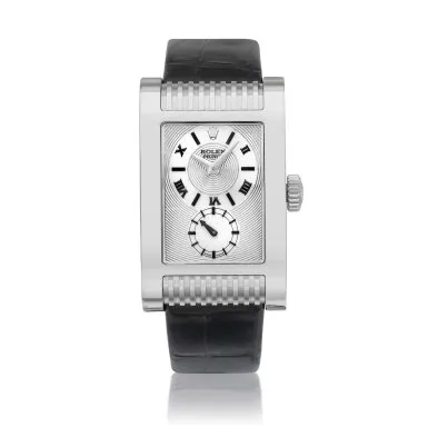 Rolex Cellini Prince 5441 27mm White gold Silver