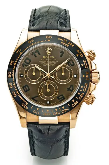 Rolex Daytona 116515 40mm Rose gold Brown