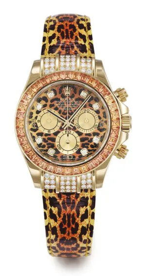 Rolex Daytona 116598 40mm Yellow gold Leopard