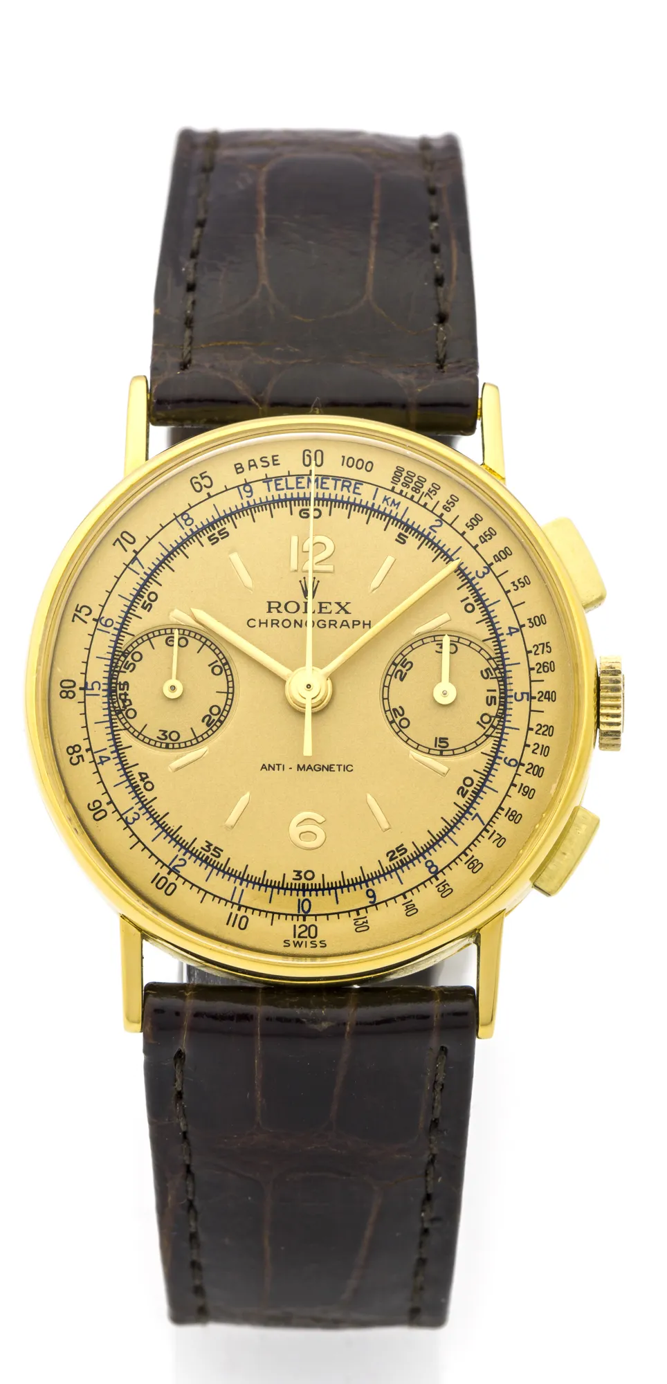 Rolex Chronograph 3484 33mm Yellow gold Champagne