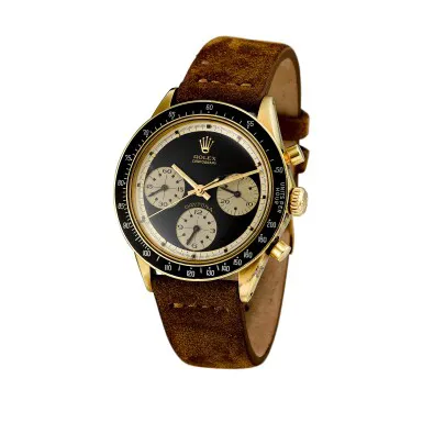 Rolex Daytona 6264 37mm Yellow gold Black 7