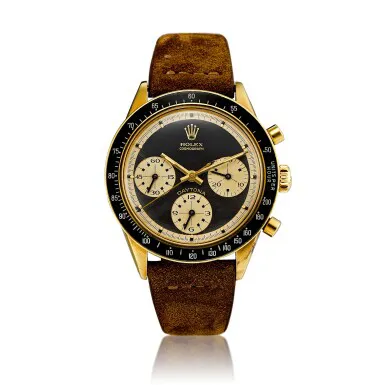 Rolex Daytona 6264 37mm Yellow gold Black