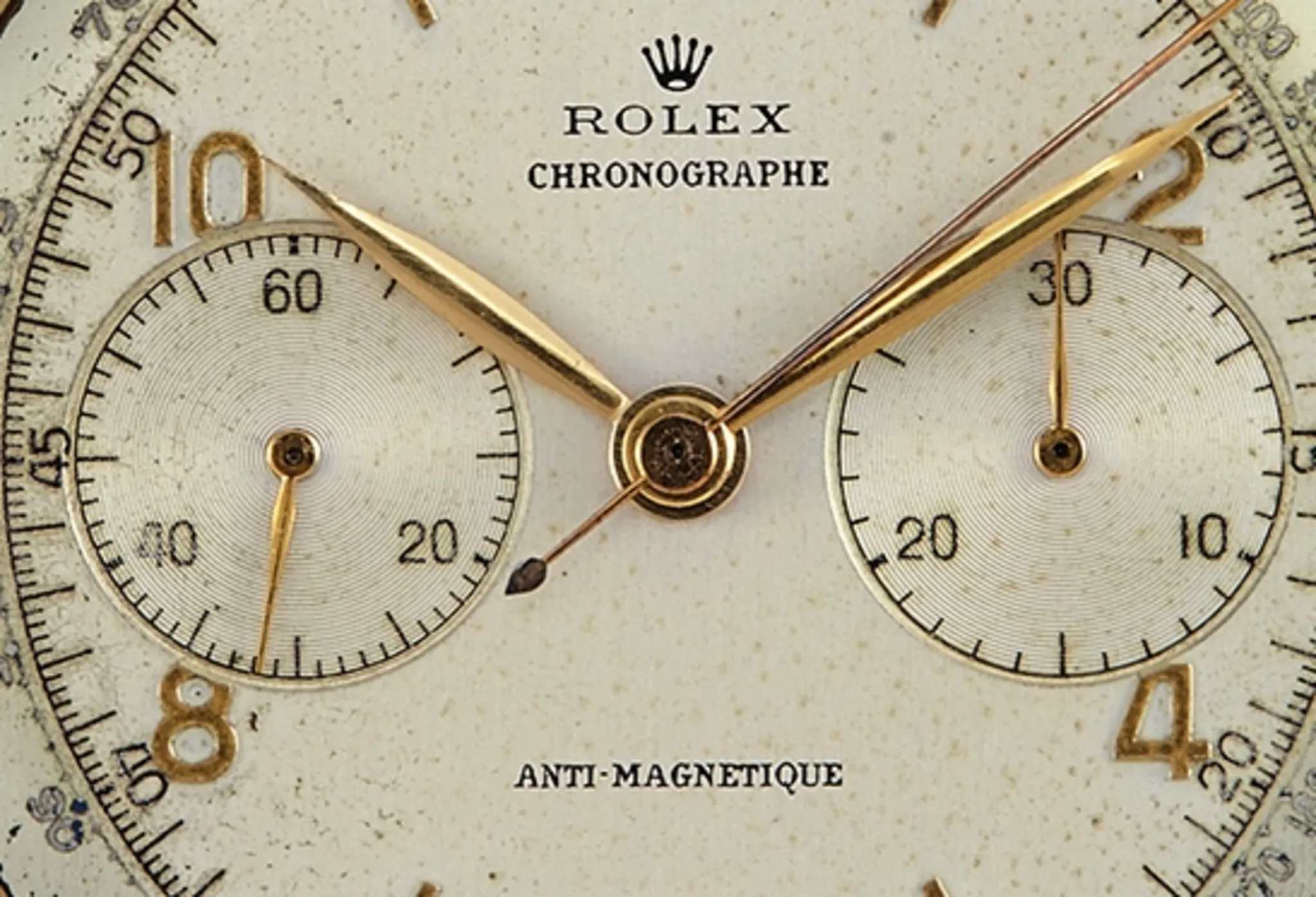 Rolex Chronograph 4062 37mm Yellow gold White