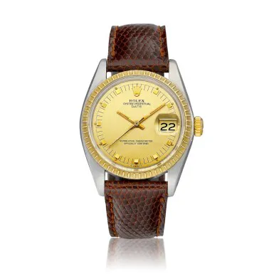 Rolex Oyster Perpetual Date 1505 35mm Yellow gold Golden