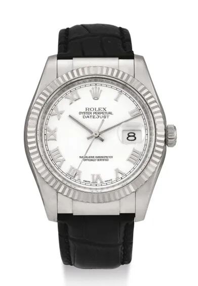 Rolex Datejust 36 116139 37mm White gold White