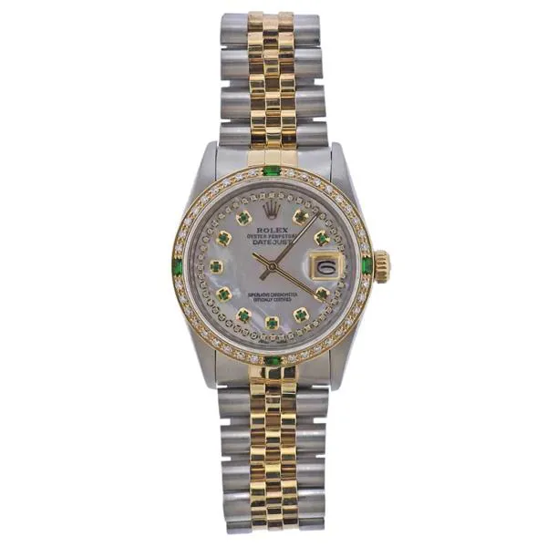 Rolex Datejust 36 16013 36mm Yellow gold and stainless steel Mother-of-pearl 2