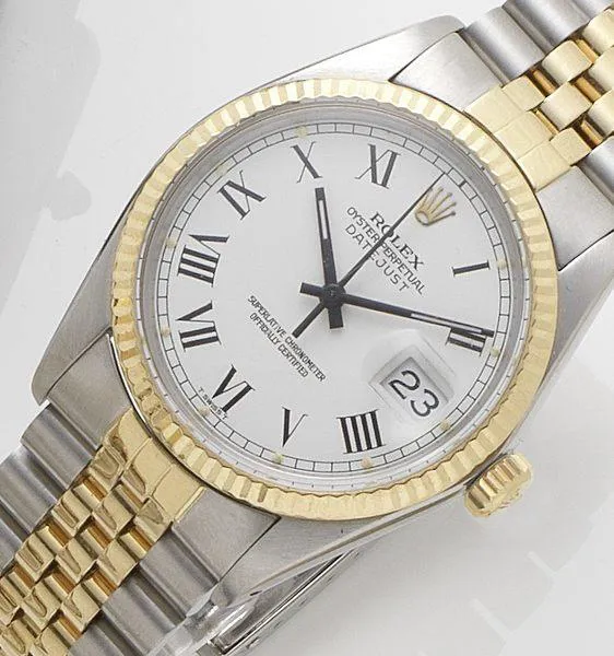 Rolex Datejust 36 16013 36mm White