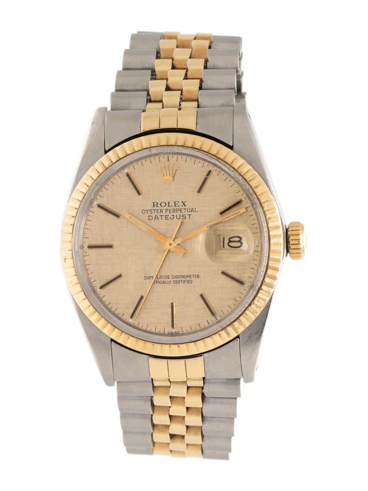 Rolex Datejust 36 16013 34mm Champagne