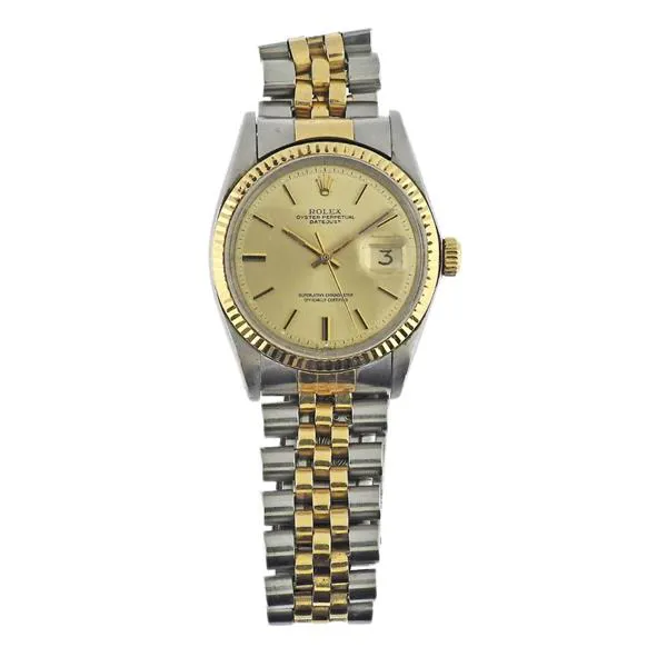 Rolex Datejust 1601 36mm 18k gold and stainless steel Gold