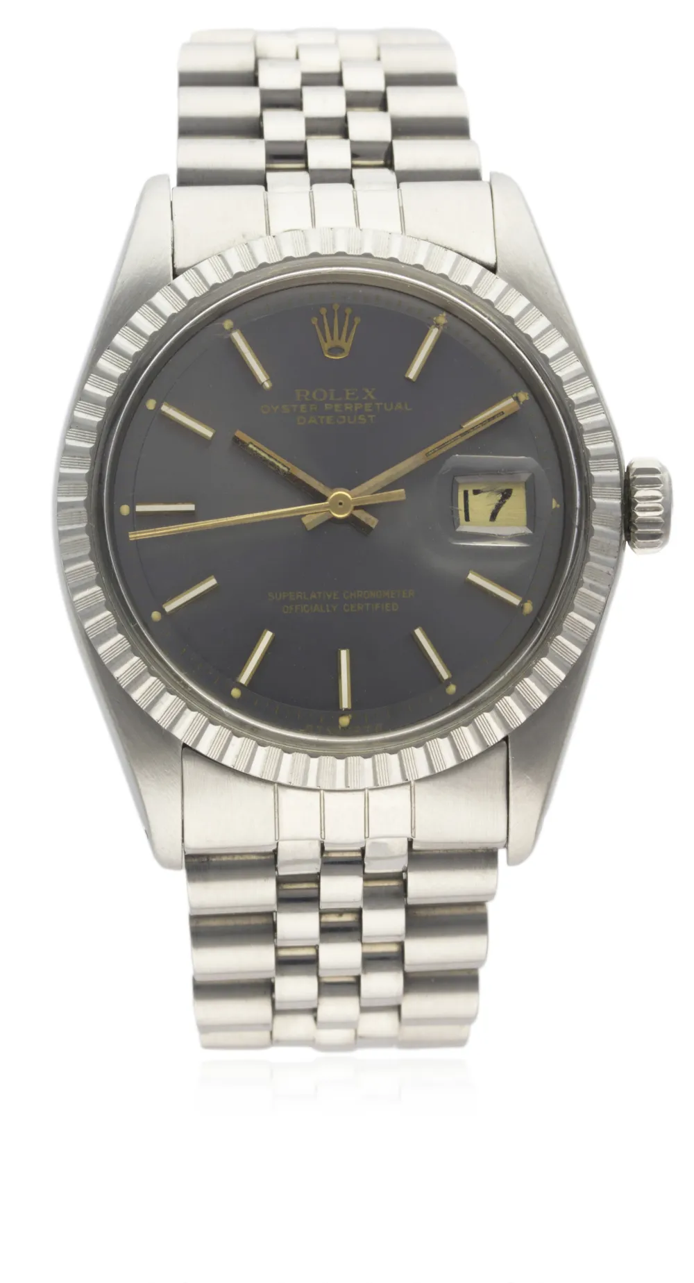 Rolex Datejust 1603 36mm Stainless steel Grey