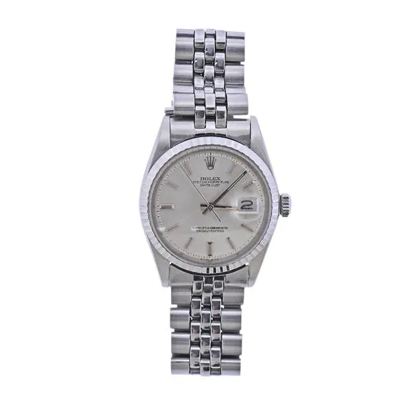 Rolex Datejust 1603 36mm Stainless steel Silvered