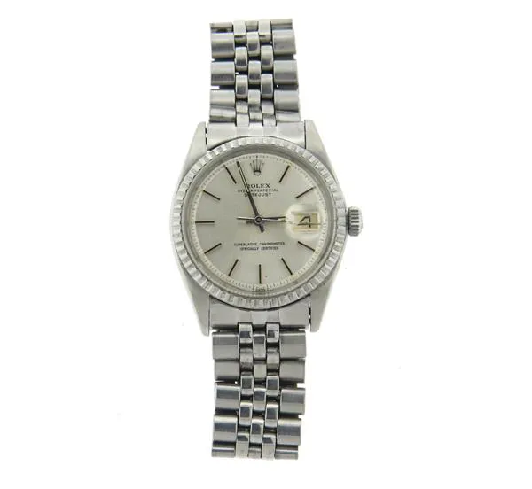 Rolex Datejust 1603 35mm Steel case Silvered