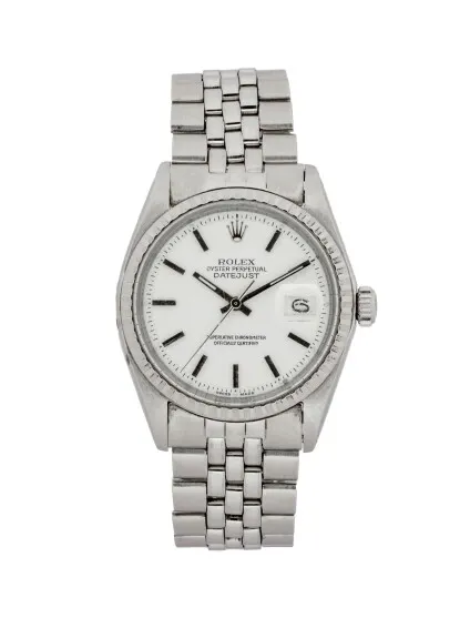 Rolex Datejust 1603 36mm Stainless steel White