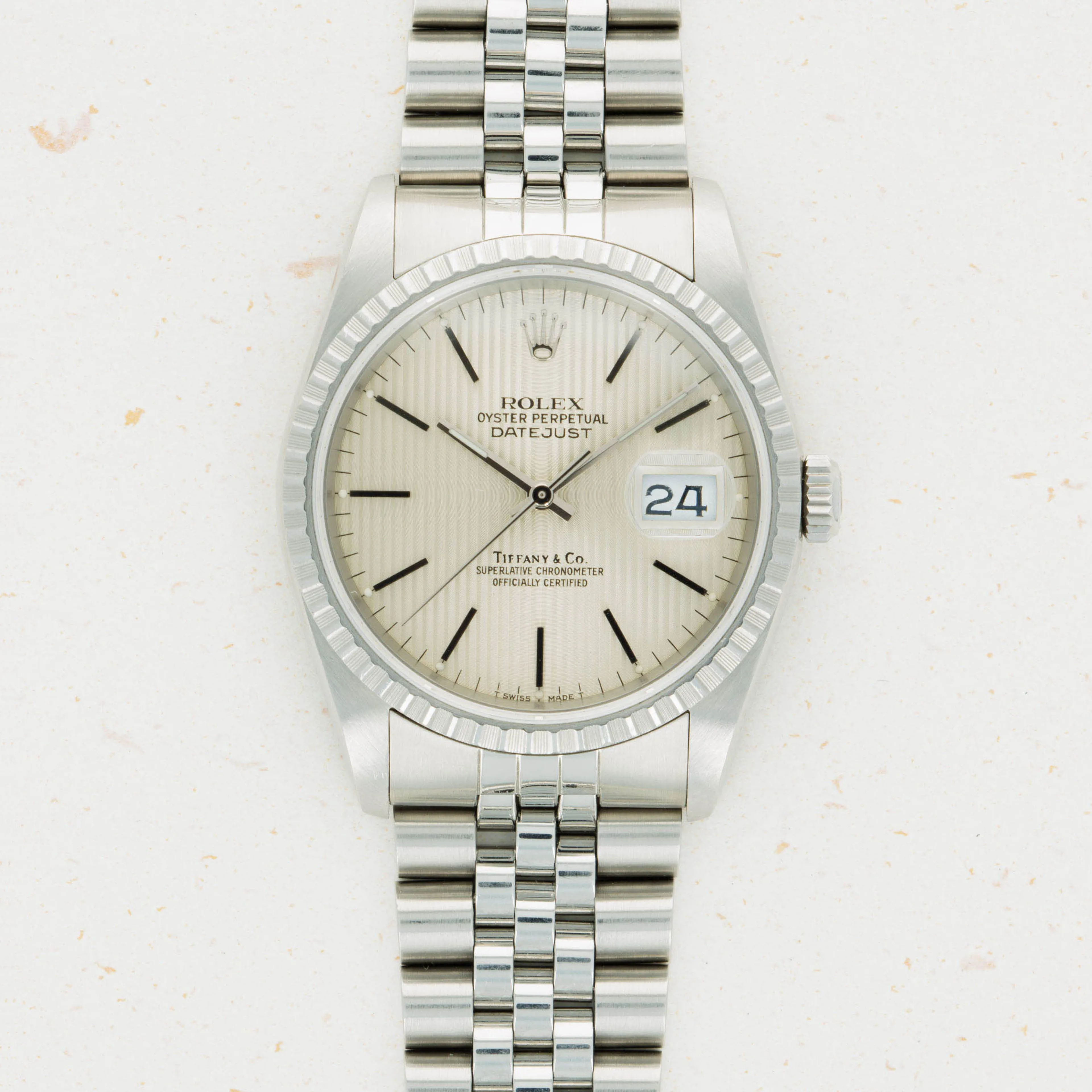 Rolex Datejust 36 16220 36mm Stainless steel Silver