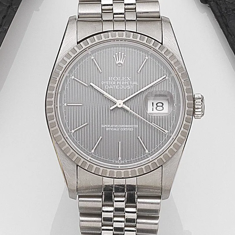 Rolex Datejust 36 16220 36mm Stainless steel Gray