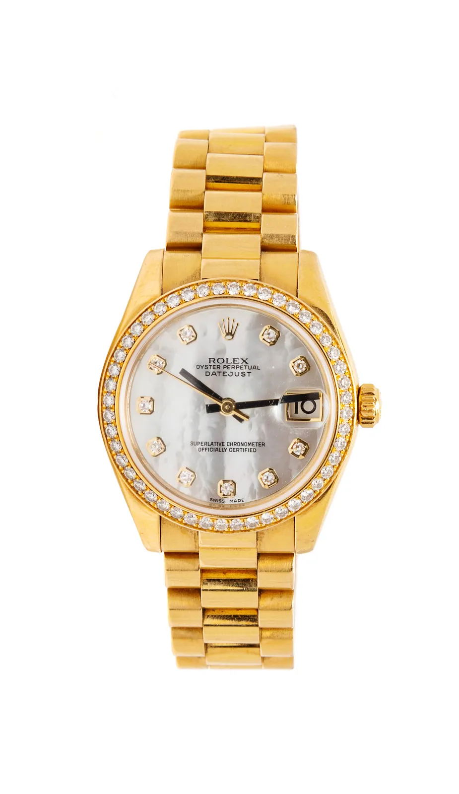 Rolex Datejust 31 178288 31mm Yellow gold Mother-of-pearl