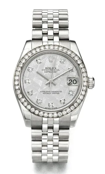 Rolex Datejust 31 178384 31mm Stainless steel Meteorite