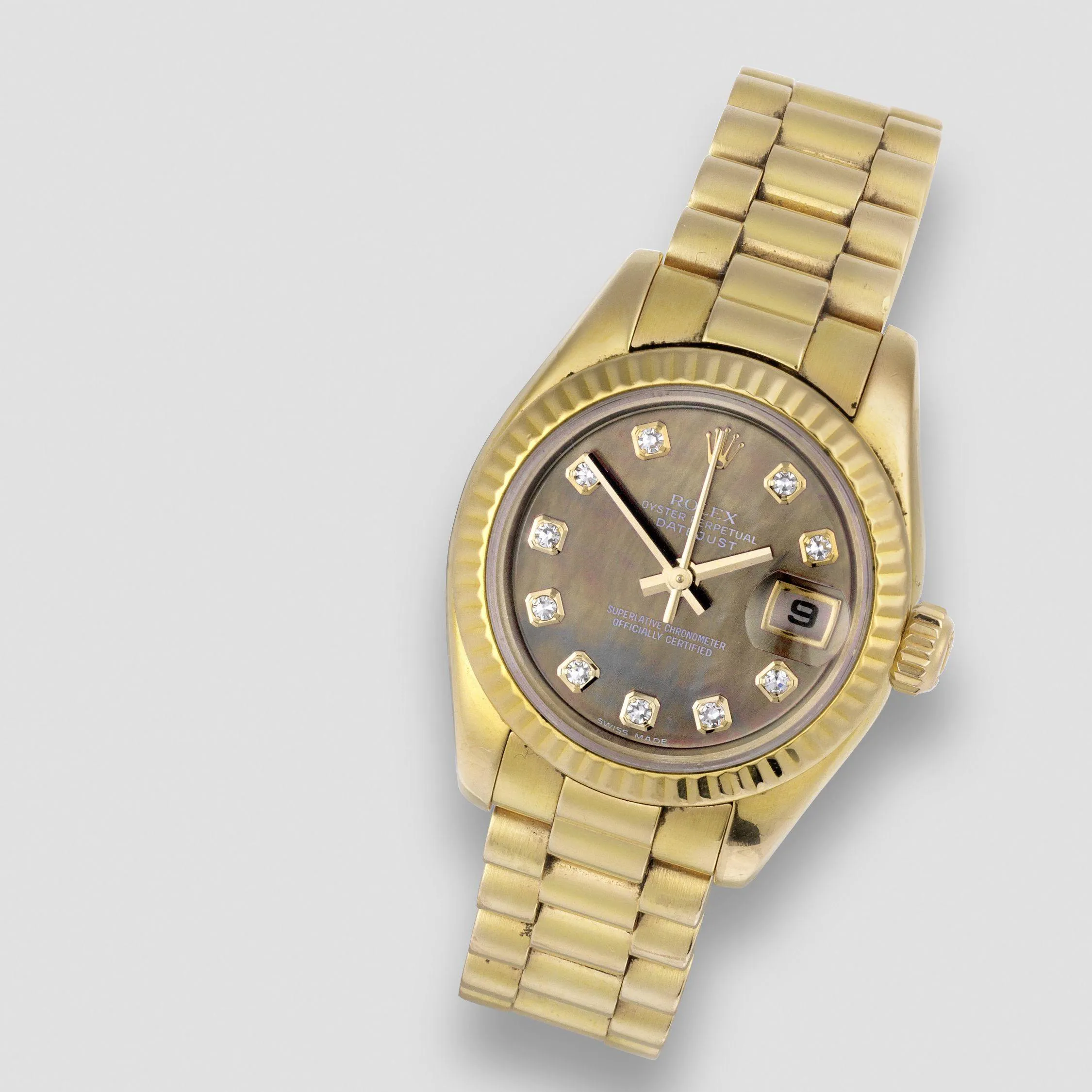 Rolex Lady-Datejust 179175 26mm Rose gold Mother-of-pearl