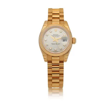 Rolex Lady-Datejust 179178 26mm Yellow gold Silver